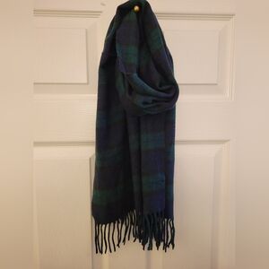 Lord & Taylor Cashmink Plaid Scarf
